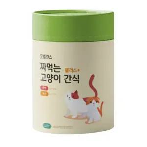 굿밸런스 짜먹는 고양이간식 고양이츄르 연어+치킨 720g x 1개