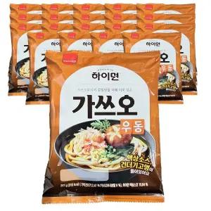 삼립 하이면 가쓰오 우동 207g 20개