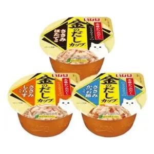 이나바 금빛 육수컵 70g X10개 고양이 기호성 간식 (WFJITEV)