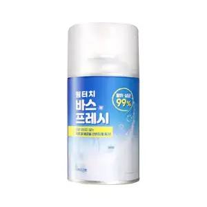 [내일도착]불스원 원터치 바스프레시 살균탈취제 (화장실, 곰팡이, 암모니아 실내 탈취제)