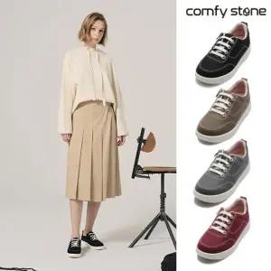 호주산 양모 98% [컴피스톤] 메리노울 지퍼 여성 스니커즈