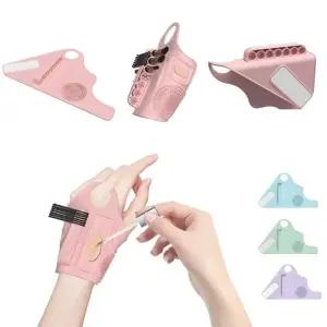 메이크업 팔레트 손밴드 휴대용 브러쉬홀더 화장도구 손목밴드 (WFJV3WU)