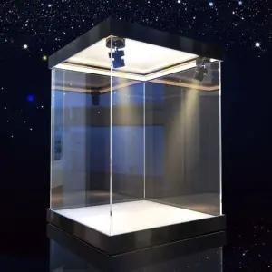 LED 아크릴상자 대형 전시장 상자 피규어 조명등 진열장