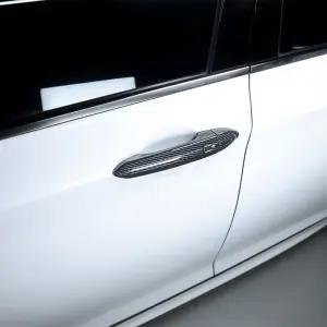 G80 DH 도어 손잡이 커버 악세사리 튜닝 용품 블랙 몰딩