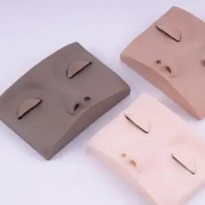 연습 고무판 눈썹 연장 실리콘 모형 초보 탈부착 (WFK287C)