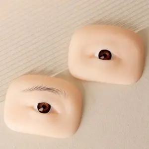 눈썹 연습 고무판 실리콘 초보자 디자인 리얼 2개입 (WFK2895)