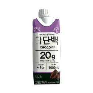 빙그레 더단백 드링크 프로틴 음료 초코맛 250ml x 18팩
