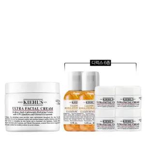 [키엘](강남점)[3S] 울트라 훼이셜 크림 125ml 세트 (+디럭스 6종)