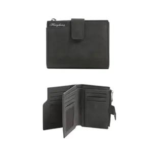 이코리브 여성 가죽 반지갑 카드수납 여자 지퍼 반지갑 똑딱이