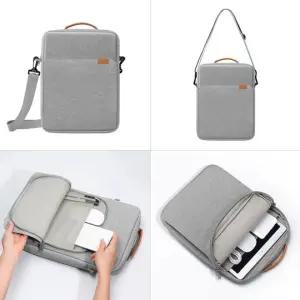 [월드온] 클래식 휴대용 태블릿 수납 가방 핸디 파우치 pc 맥북 아이패드파우치 갤럭시탭 태블릿 휴대용 가