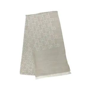 [구찌][케이스포함] 남녀공용 Jacquard 투톤 양면 스카프(165904 3G646 9500)