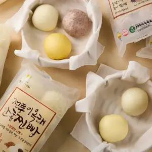 전통 이옥래 안흥찐빵 3종세트 오/단/흑 10개씩(총 30개입)