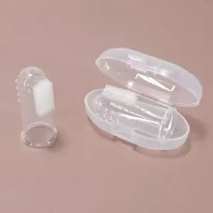 반려동물 구강관린 실리콘 핑거 칫솔 (WFD7431)