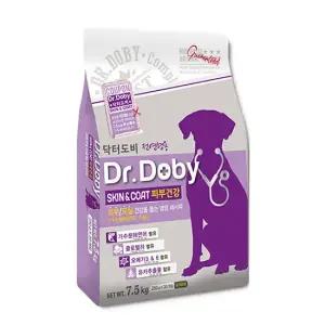스킨앤코트 7.5kg 250g 30팩) 피부 모질건강 가수분해 연어사료