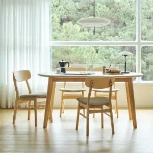 한샘 도노 플레인 식탁의자 (2개입)