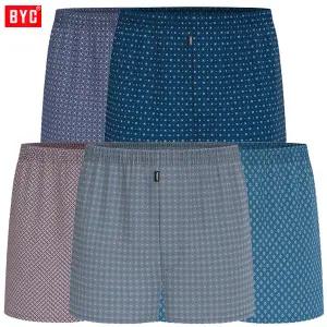 BYC데일리앞옆트임순면트렁크팬티5매 MCG5022