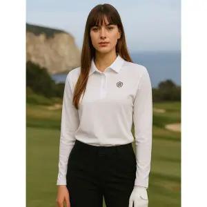 [아웃도어스/맥케이슨]여성 캐주얼 카라 티셔츠 화이트 MDW3TL603WHI