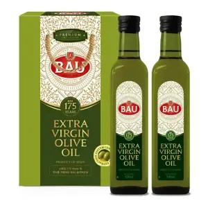 스페인 180년 명가 바우 엑스트라버진 올리브오일 500ml, 2개 [원산지:스페인]
