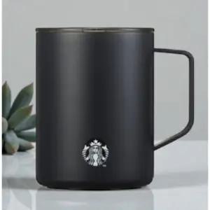 스타벅스 SS 블랙 매트 데비 텀블러 473ml 블랙