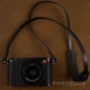 라이카 d-lux8 호환 콤팩트 보호 블랙 디럭스 스트랩 가죽
