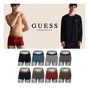 게스 언더웨어 시그니처 골드블랙 드로즈 8종 긴팔 티셔츠 1종 348317