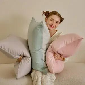 [2장] 라뽐므 일리크 카치온 누빔 베개커버 50x70