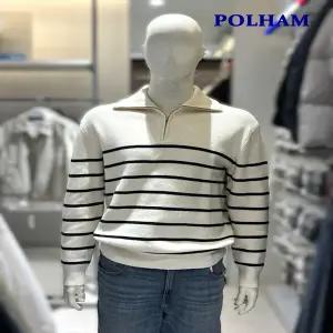 [폴햄]남성 하찌 하프집업 목넥 풀오버 니트 PHG1ER1030 -US