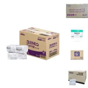 크리넥스 드라이셀 핸드타올 프리미엄 F150 2400매/프리미엄/엠보싱/흡수력/고급/사용감/페이퍼타올