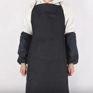 [하프클럽/]고퀄 공장 미술 작업용 가죽 방수 팔토시 덧소매