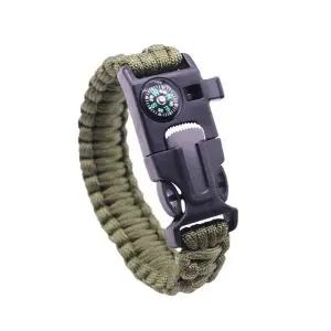 [하프클럽/]생존팔찌 5in1 캠핑 백패킹 등산 파라코드 비상용품