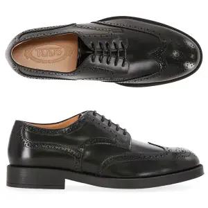 [토즈] 로고 XXM75L0JK70 LYG B999 토즈 옥스포드 레이스업 더비 슈즈 남성 구두