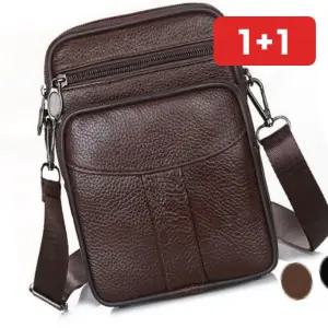 소가죽 남자 크로스백 미니 회사가방 출근 가방 스트랩