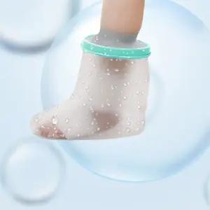 발목 발깁스 깁스 다리 비닐 샤워 커버 방수커버