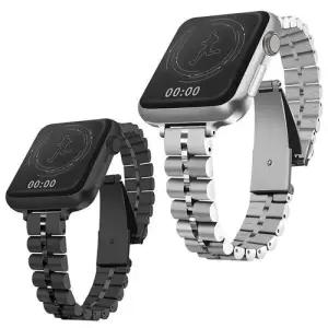 애플워치라인메탈스트랩 슬림 스틸 체인 밴드 시계줄 W96F845