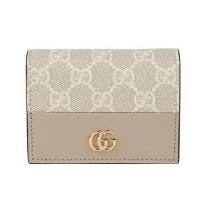 [명품] GG 마몽 바이컬러 카드지갑 658610 AACFE 9543