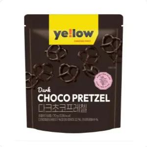 아임e 옐로우 다크초코 프레첼 70g 12개