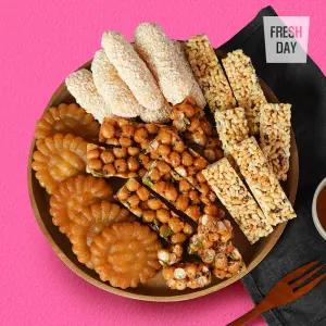 [한과명인] 전통 우리밀 약과 유과 MZ세트 (12+5입)*2박스