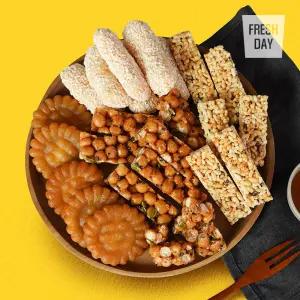 [한과명인] 전통 우리밀 약과 오란다 MZ세트 (12+5입)*3박스