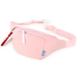 캐주얼 학생 가방 힙색 기본 심플 크로스 핑크 남자힙색 여자힙색 짐색 힙백 힙팩