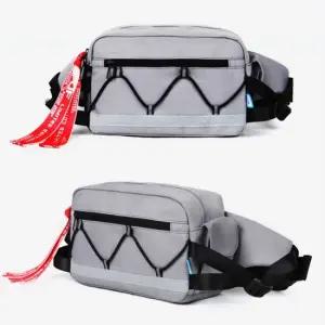슬링백 스트링 여행 보조 캐주얼 가방 그레이 남자힙색 여자힙색 짐색 힙백 힙팩