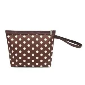 여행 파우치 보조 패턴 방수 화장품 가방 브라운 여행파우치 미니파우치 천파우치