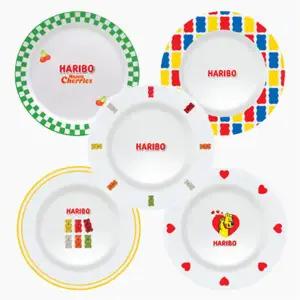 하리보 접시 디너접시 유리그릇 시라쿠스 시나모롤