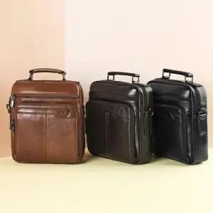 클래식한 남자 핸드폰 가죽크로스백 남성크로스백 남자여행용크로스백 크로스백남자