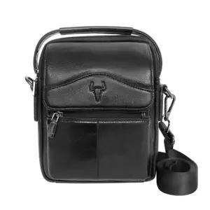 소가죽 크로스백 남성 핸드폰 여행 가방 여행보조가방 남자핸드폰가방