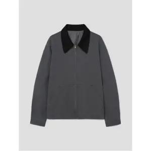 [에잇세컨즈] 내츄럴 워싱 코튼 워크 재킷 - 애쉬 (456139CMF4)