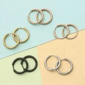 파이프링 이어커브 클립형 써지컬 얇은링귀걸이 WD28862