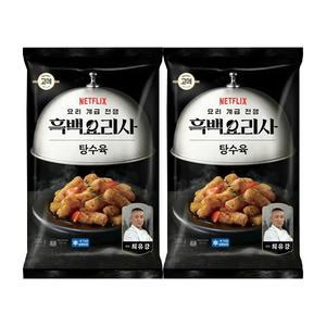 CJ 고메 흑백요리사 탕수육 390g, 2개