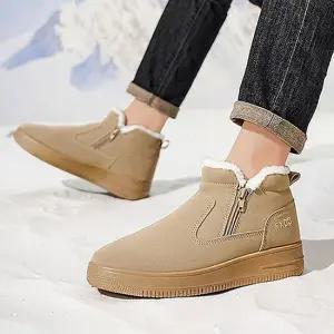 남성 겨울 데일리 털부츠 방한화 슈즈 남성겨울털부츠 방한털부츠 데일리겨울부츠