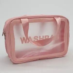 아쿠아백 메쉬 방수 트윈 2단 수영가방 핑크 대형-WFIFIFQ