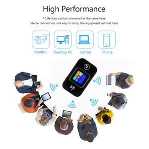 이더넷 4G LTE 무선 와이파이 라우터 휴대용 장치 SIM 카드 슬롯 포함 스마트 퀄컴 MSM8916 칩 차량용 모바